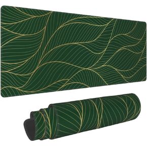 XL Large Gaming Mouse Pad, Abstract Military Camouflage Full Desk Mousepad with Stitched, Long Non-Slip Base Camo Keyboard Pad, PC Laptop Computer Mat Gifts for Women Office Decor, 31.5 * 11.8 in