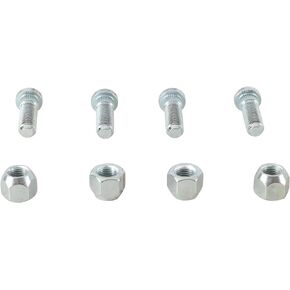 All Balls Racing Wheel Stud and Nut Kit 85-1023 Compatible With/Replacement For Yamaha VIKING 700 2014-2018, VIKING 700 EPS Red/Green 2018, VIKING 700 VI EPS 2015-2018, WOLVERINE R-SPEC EPS 2016