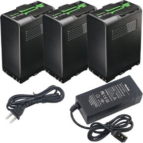 Kastar BP-U100 Battery 1 Pack and D-Tap Rapid Charger for Sony PXW-FS5 PXW-FS5K PXW-FS5M2 PXW-FS7 PXW-FS7K PXW-FS7M2 PXW-FS7M2K PXW-FX6 PXW-FX9 XDCAM PXW-FX9K PXW-X160 Camera in Kuwait