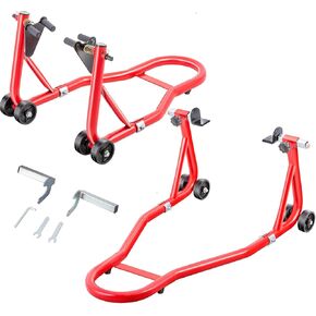 حامل دراجة نارية، حامل كومبو خلفي أمامي، حامل رفع، حامل رفع العجلات الخلفية الأمامية، حامل ذراع التأرجح U+L in Kuwait