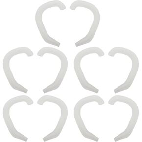 5 Pairs Children Ear Correction, Baby Auricle Valgus Correction Patch, Silicone Correction Patch Skin Friendly Comfortable Baby Gel Ear Tape Non-Slip Newborn Silica Gel Stickers White