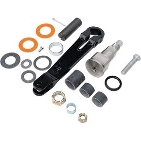 Qagea Upper Gimbal Steering Arm Swivel Shaft Pin Seal Bushing Nut Kit Replacement for MerCruiser Bravo and Alpha One Gen 2 Replaces# 98230A1 866322A01 866718A01 98262A1