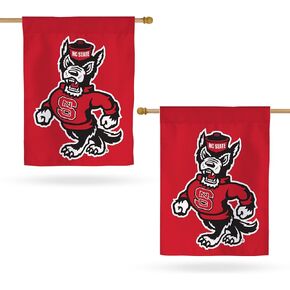 Desert Cactus North Carolina State University Flag Double Sided 3-Ply NCSU Wolfpack NC State Flags Banners 100% Polyester Indoor Outdoor (House Flag E)