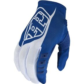 Troy Lee Designs Motocross Motorcycle Dirt Bike Racing Mountain Bicycle Riding Gloves, Youth Girls & Boys GP Glove (Blue, X-Large)