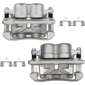 BRTEC 18B4860 18B4861 Front Disc Brake Calipers Set Compatible for 2004 2005 Ford F150,2005 for Ford Lobo Disc Brake Caliper Front Pair