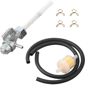 Fuel Valve Petcock For Honda ATC 250, ATC 350, TRX200SX, FourTrax 300, Replace Part Number 16950-HC4-840, 16950-MY6-791