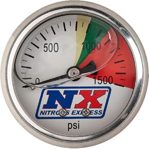 Nitrous Express Nitros Express 15509 Nitrous Pressure Gauge -4