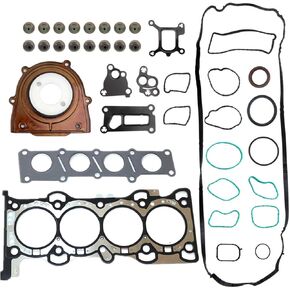 GXARTS Head Gasket Set Compatible with Jaguar XE XF XJ Compatible with Land Rover LR2 Evoque Discovery Sport 2.0T 204PT-HGS LR024975 LR025006 LR025664 LR024991 LR083938 LR025852 LR038760 LR032083