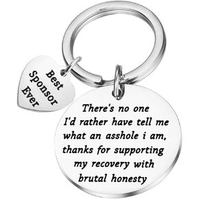 Lywjyb Birdgot AA Sponsor Appreciation Gift Sobriety Gift Addiction Recovery Gift Best Sponsor Ever Gift Thank You Gifts for Sponsor Alcoholics Anonymous Gift Thanks Gift