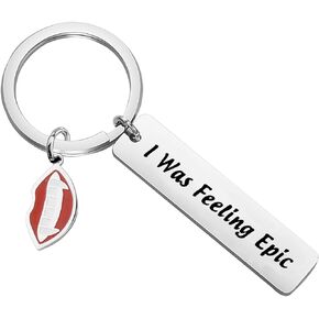 TGBJE The Vampire Gifts Vampire Keychain I was Feeling Epic Keychain The Vampire Fans Gift