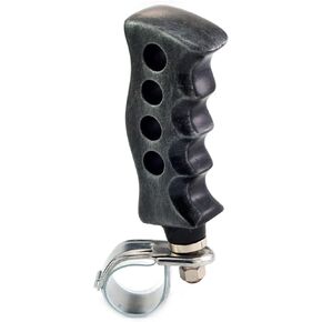 Steering Wheel Spinner Suicide Knob, Grip Handle Shape Car Power Handle Knobs Fit Most Manual Automatic Vehicles, Black