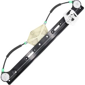 Rear Left Side Power Window Regulator Without Motor Compatible with BMW X3 E83 2004 2005 2006 2007 2008 2009 2010,Replace for 749-586 51353413189 135-58668L 51353448251