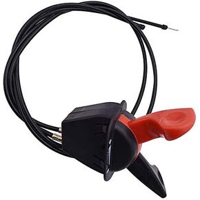Throttle Dual Control with Choke Cables for Baron Fits Simplicity 16HP-23HP 38In -50In Replace 1734506 1734506SM 1727223 1727223SM 1734505SM 1721950 5048943 1921950