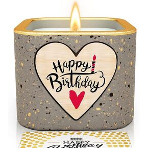 Generic Birthday Scented Candle for Women !Birthday Gift for Women ! Decoration The Birthday Party ! Large Scented Candles for Home.50 Hours Long Burning!, Bir200