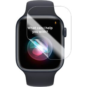 ArmorSuit DRY-MilitaryShield [6 Pack] Screen Protector Designed for Apple Watch Series 7 45mm, Dry Installation, Self-Repairing, Flexible HD Film for iWatch 7 45mm