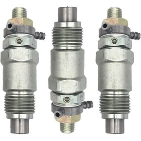 15271-53020 3pcs Fuel Injectors Compatible with Kubota D750 D850 D950 D1302 D1402 V1702 V1902 Engine