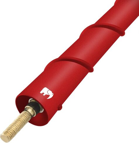 8" inch Spiral Flexible Antenna, Compatible with Nissan - Frontier (1998-2021), Titan (2004-2023), Rogue (2008-2021), Pathfinder (2013-2019) - Designed for Optimized FM/AM Reception (Red) in Saudi Arabia