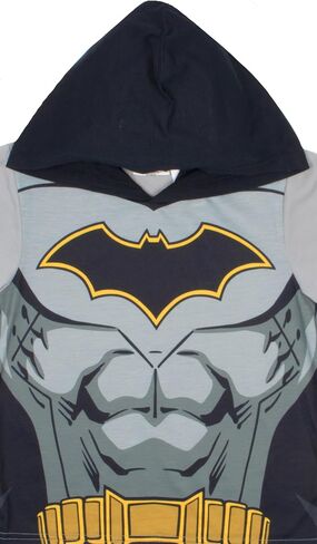 BATMAN Boys Costume Hooded Top & Shorts, 2-Piece Cosplay Outfit Set for Kids and Toddlers in Saudi Arabia