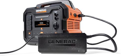Generac Charge Enhancer 200W Charger - Compatible with GB1000 or GB2000 Portable Power Stations - Lightweight - Clean Emission Free Portable Power in Saudi Arabia