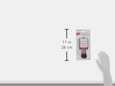 شوماخر SPC-7A جهاز التحكم بالشحن بالطاقة الشمسية 12 فولت - لبطاريات الرصاص الحمضية والألواح الشمسية - أسود in Kuwait