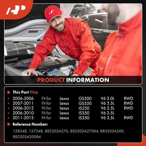 ضاغط مكيف هواء ممتاز مع قابض متوافق مع لكزس GS300 3.0L 2006، GS350 3.5L 2007-2011، IS250 2.5L 2011-2013، IS350 3.5L 2006-2013 in Saudi Arabia