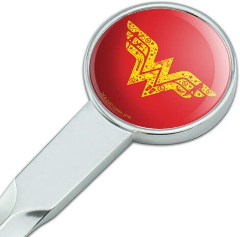Wonder Woman Wonder Woman Icons Logo Classic Chrome Plated Metal Envelope Letter Opener Slitter in Saudi Arabia