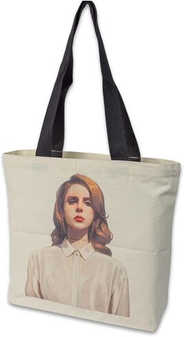 Lana Tote Bag Del Merch Rey Christmas Gifts for Women Vacation Accessories Minimalist Shopping Bag Fashion Bag Vintage Big Capacity Bag Travel Essentials in Saudi Arabia