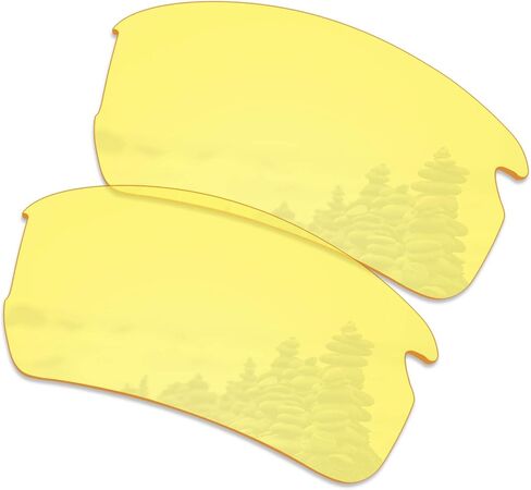 SmartVLT Men's Replacement Lenses for Oakley Flak 2.0 Asian Fit (AF) OO9271 Sunglass - More Options in Saudi Arabia