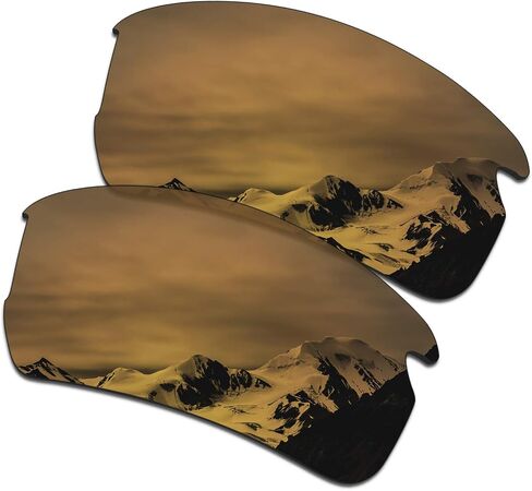SmartVLT Men's Replacement Lenses for Oakley Flak 2.0 Asian Fit (AF) OO9271 Sunglass - More Options in Saudi Arabia
