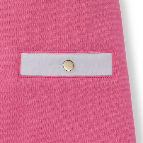 Hope & Henry Girls' Sleeveless Ponte Dress with Bow Collar in Saudi Arabia