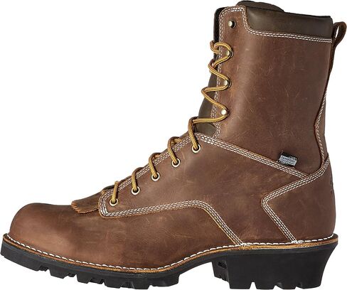 Danner Logger Boots for Men - Waterproof, Oiled Nubuck Leather on a Lightweight Platform with Vibram 360 Traction Outsole with 90-Degree Heel in Saudi Arabia