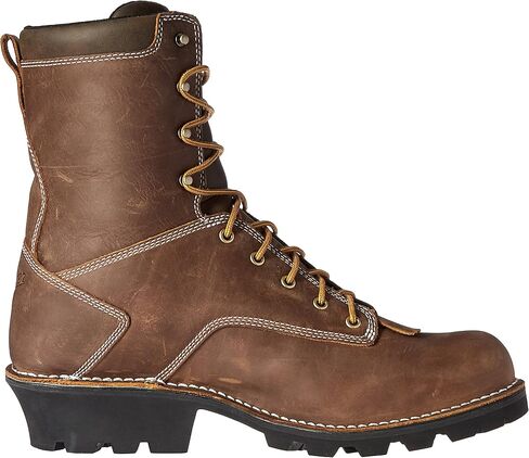 Danner Logger Boots for Men - Waterproof, Oiled Nubuck Leather on a Lightweight Platform with Vibram 360 Traction Outsole with 90-Degree Heel in Saudi Arabia