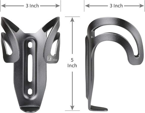 Bike Water Bottle Holder Cage 2 Pack, Adjustable Size Lightweight for Cycling Fits Any Bike with Easy Installation in Saudi Arabia