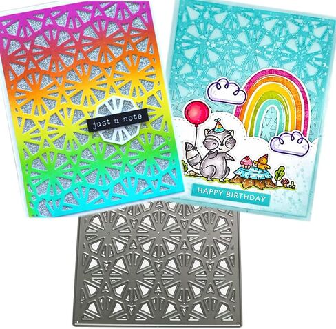 Christmas Border Background Cut Dies DIY Crafts for Paper Card Making Metal Scrapbooking Cutting Tools Album Arts Embossing Template 4.5X5.7IN (Décor Frame D) in Saudi Arabia