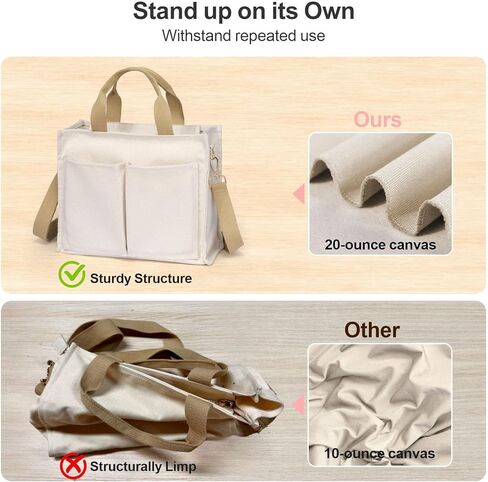 حقيبة حمل F-color للنساء مع سحاب ومروحة صغيرة محمولة للسفر والشاطئ والصيف والمكتب والأساسيات الخارجية للنساء in Kuwait