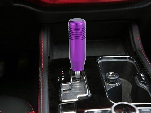 مقبض ناقل الحركة القصير من Abfer، مقابض ناقل الحركة المعدنية، مقبض رافعة معدني، استبدال يناسب معظم مركبات النقل اليدوي الأوتوماتيكية، رمادي in Kuwait