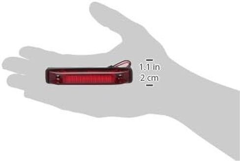بليزر انترناشيونال C535R مصباح LED مستطيل الشكل/علامة جانبية، أحمر in Kuwait