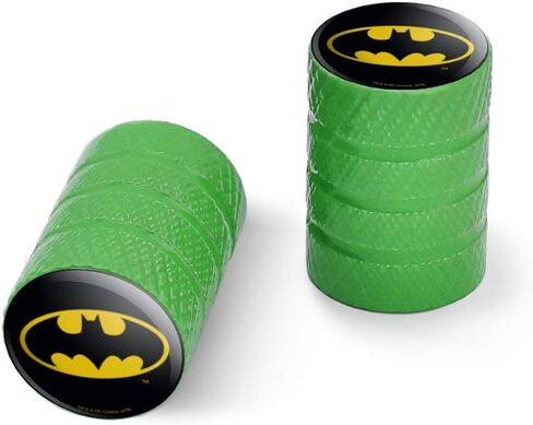 Batman Classic Bat Shield Logo Motorcycle Bicycle Bike Tire Rim Wheel Aluminum Valve Stem Caps in Saudi Arabia
