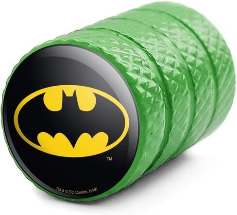 Batman Classic Bat Shield Logo Motorcycle Bicycle Bike Tire Rim Wheel Aluminum Valve Stem Caps in Saudi Arabia