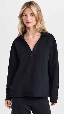Frank & Eileen Women's Patrick Popover Henley in Saudi Arabia