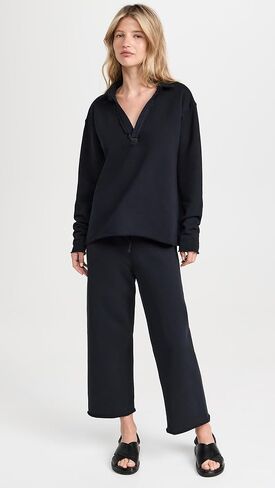 Frank & Eileen Women's Patrick Popover Henley in Saudi Arabia