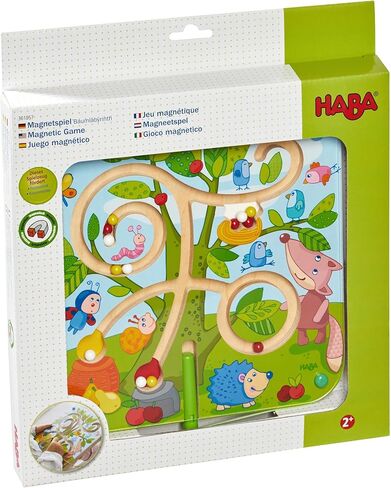 تعمل لعبة HABA Tree Maze الخشبية المغناطيسية على تطوير المهارات الحركية الدقيقة والتعرف على الألوان باستخدام العصا المرفقة in Saudi Arabia