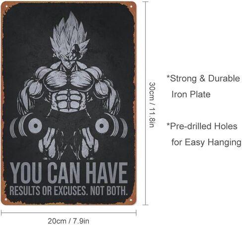 لافتة معدنية من القصدير مقاس 8 × 12 بوصة لتحفيز الرسوم المتحركة ملصق عتيق للرجال لتزيين الكهف in Kuwait