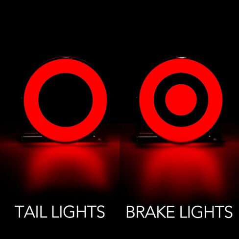 مصابيح خلفية LED A & UTV PRO لـ Kawasaki Teryx Teryx 4 2012-2016، ملحقات مصابيح إيقاف الفرامل الخلفية، مدخن، قطعتان in Kuwait
