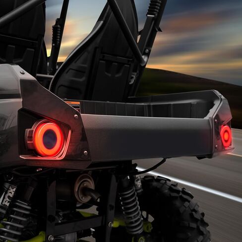 مصابيح خلفية LED A & UTV PRO لـ Kawasaki Teryx Teryx 4 2012-2016، ملحقات مصابيح إيقاف الفرامل الخلفية، مدخن، قطعتان in Kuwait