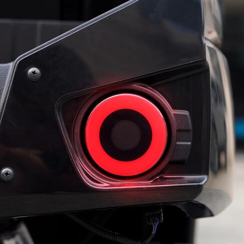 مصابيح خلفية LED A & UTV PRO لـ Kawasaki Teryx Teryx 4 2012-2016، ملحقات مصابيح إيقاف الفرامل الخلفية، مدخن، قطعتان in Kuwait