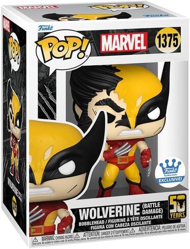فانكو بوب! الفينيل: Marvel - Wolverine *متجر Battle Damage حصريًا in Saudi Arabia