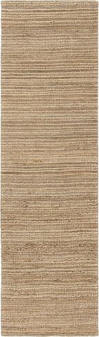 سجادة SAFAVIEH Cape Cod Collection - 2'3" x 12'، طبيعية، قنب مضفر يدويًا، مثالية للمناطق ذات حركة المرور العالية في غرفة المعيشة وغرفة النوم (CAP503A) in Saudi Arabia