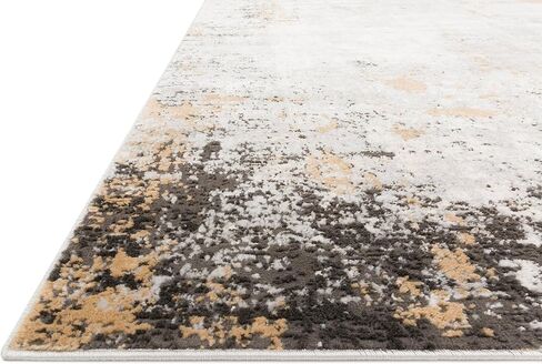 مجموعة Loloi II Alchemy Collection ALC-02 جرانيت/ذهبي، عداء معاصر 2'-8" x 7'-6" in Saudi Arabia