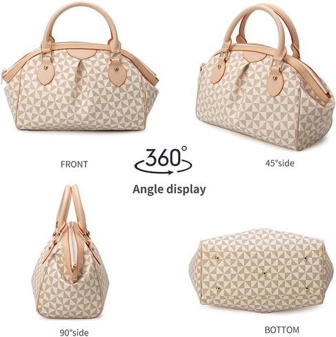 Large Capacity Top Handle Handbag for Women, Designer Trendy Tote Bag Purse in Saudi Arabia